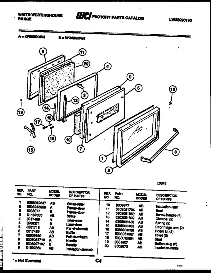 Diagram for KF560GDV4