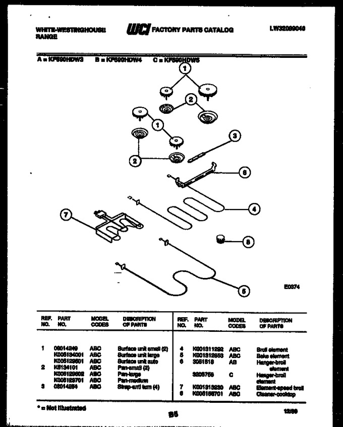 Diagram for KF590HDW4