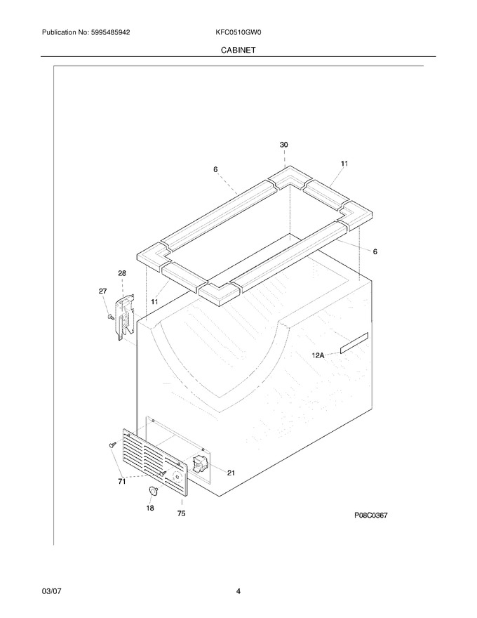 Diagram for KFC0510GW0
