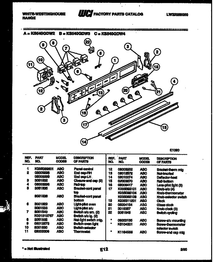 Diagram for KS540GDW3