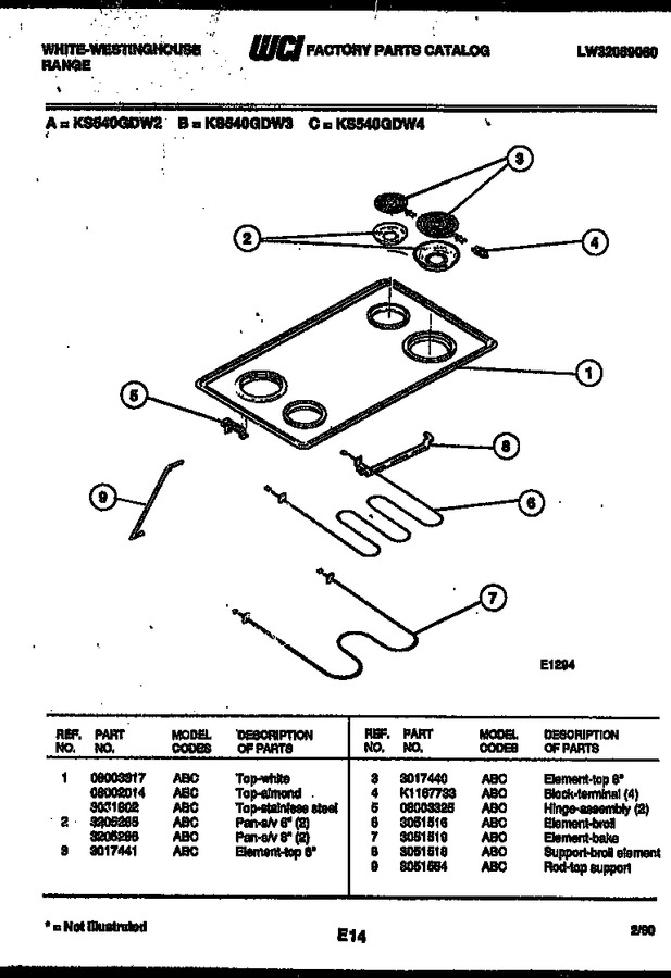Diagram for KS540GDW2