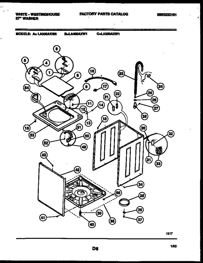 Diagram for LA400AXW1