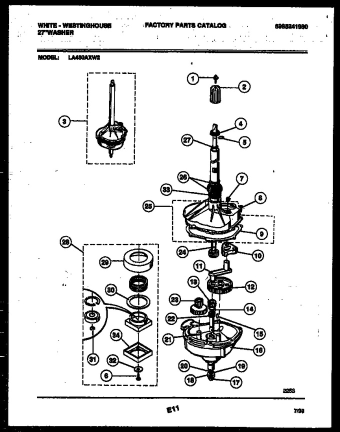 Diagram for LA450AXW2