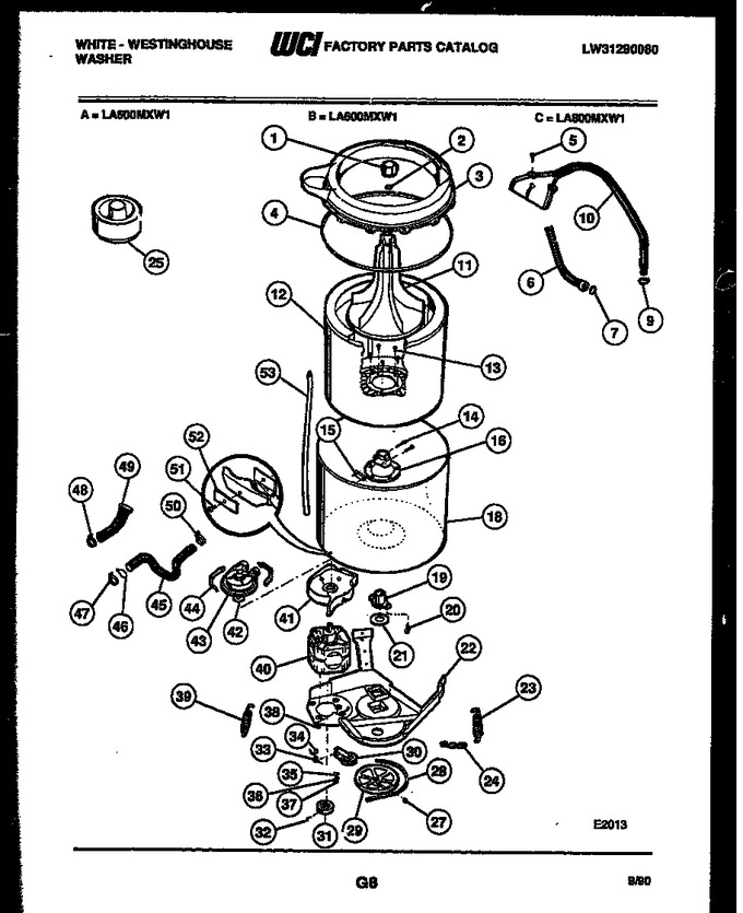 Diagram for LA800MXW1