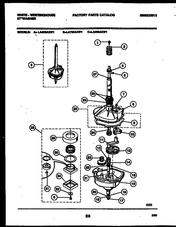 Diagram for LA700AXD1