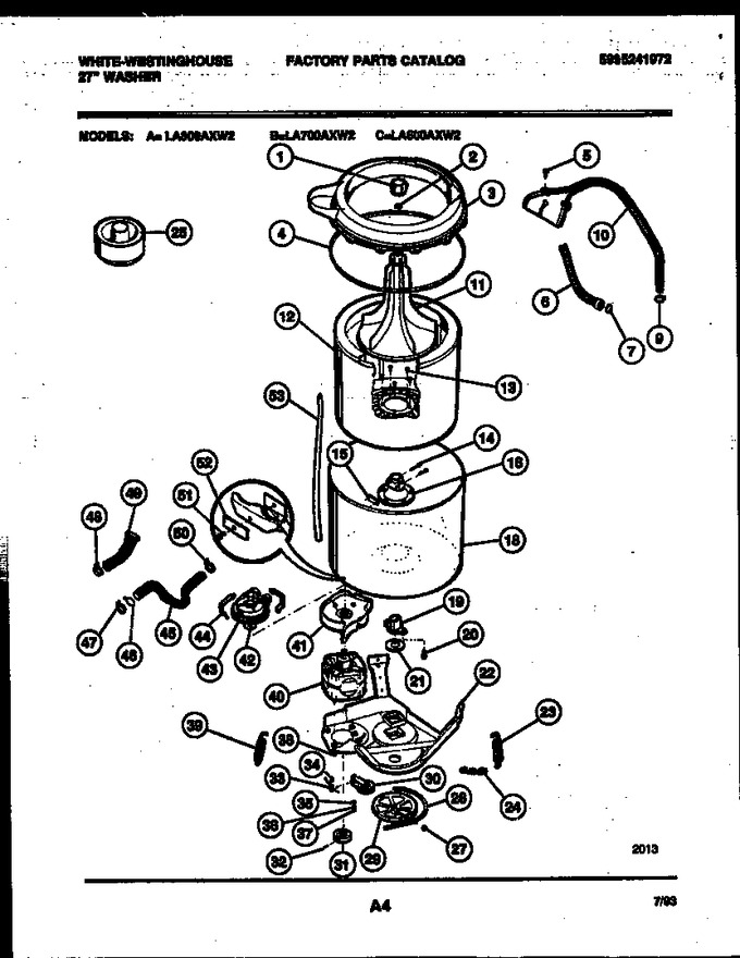 Diagram for LA700AXD2