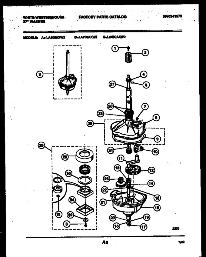 Diagram for LA600AXD2