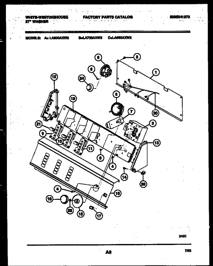 Diagram for LA800AXD2