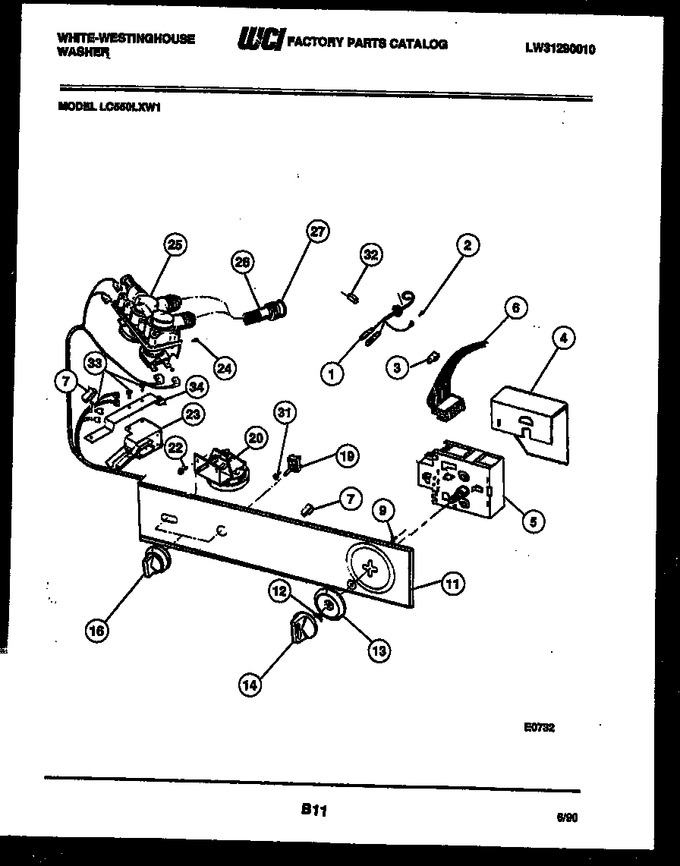 Diagram for LC550LXW1
