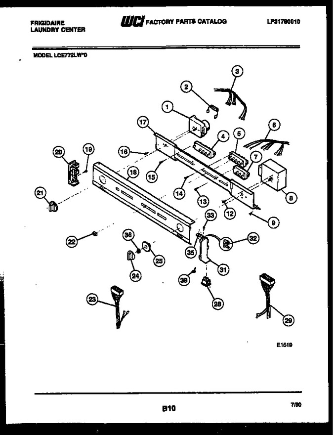 Diagram for LCE772LW0