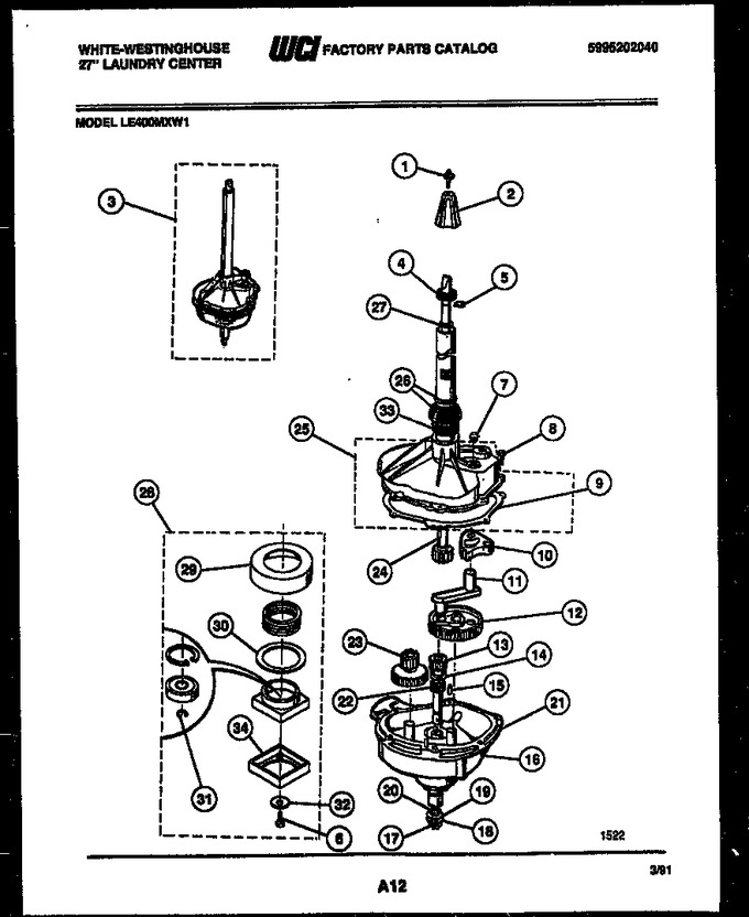 Diagram for LE400MXW1
