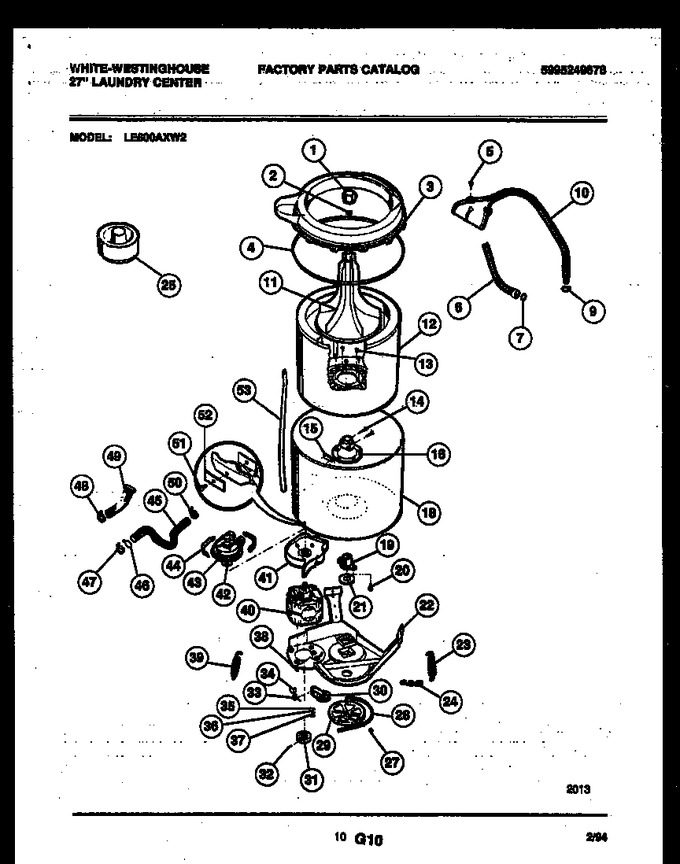 Diagram for LE600AXW2