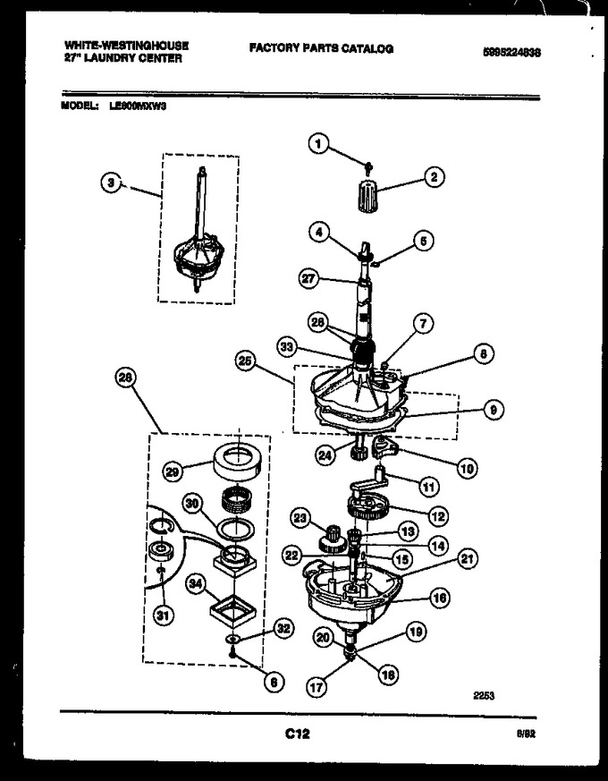 Diagram for LE600MXW3