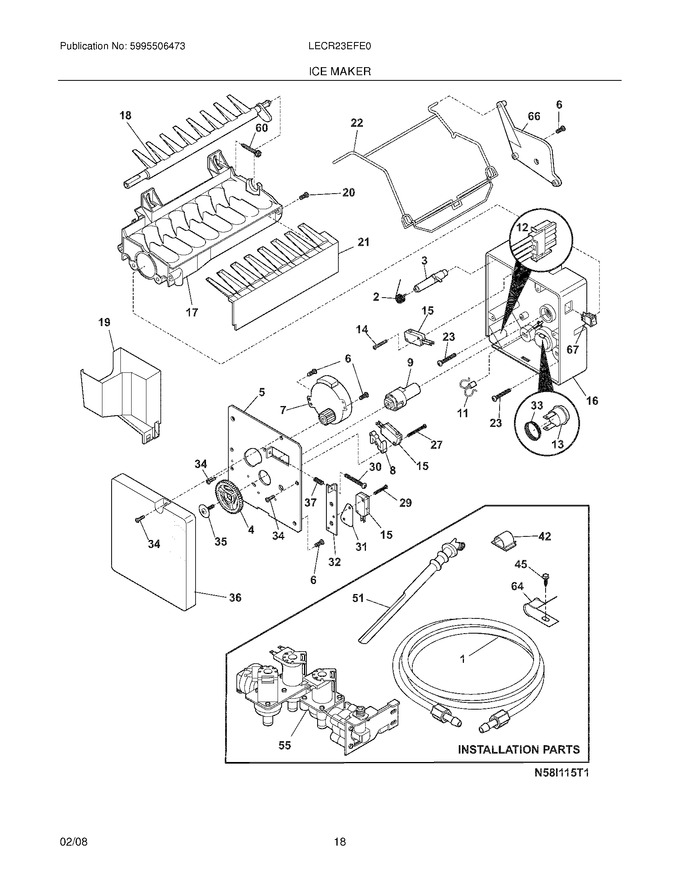 Diagram for LECR23EFE0