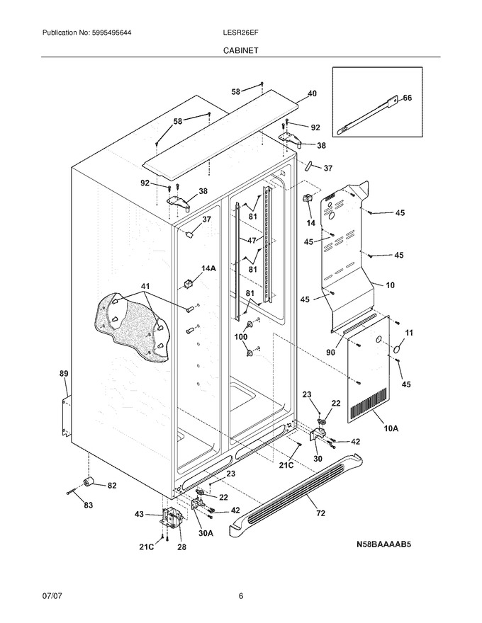 Diagram for LESR26EFE5