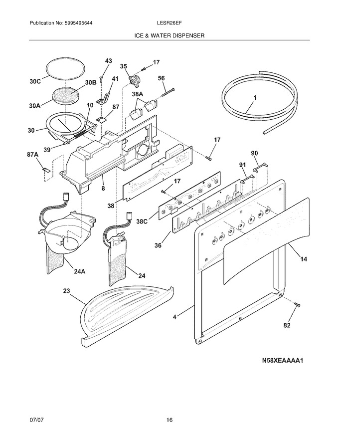 Diagram for LESR26EFE5