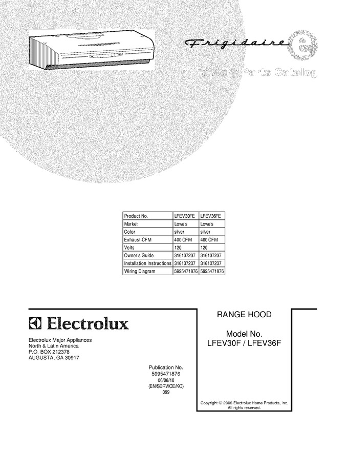 Diagram for LFEV36FE