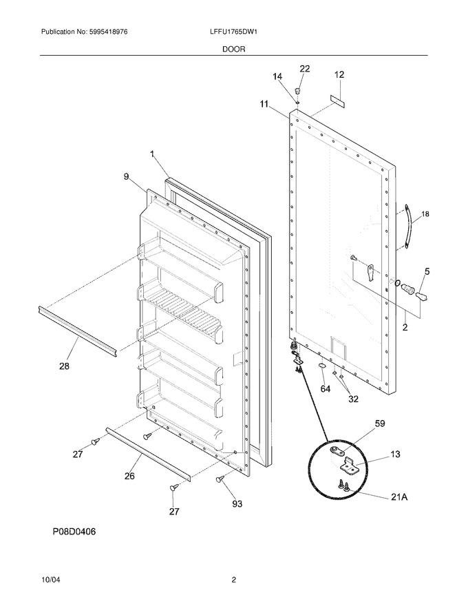 Diagram for LFFU1765DW1