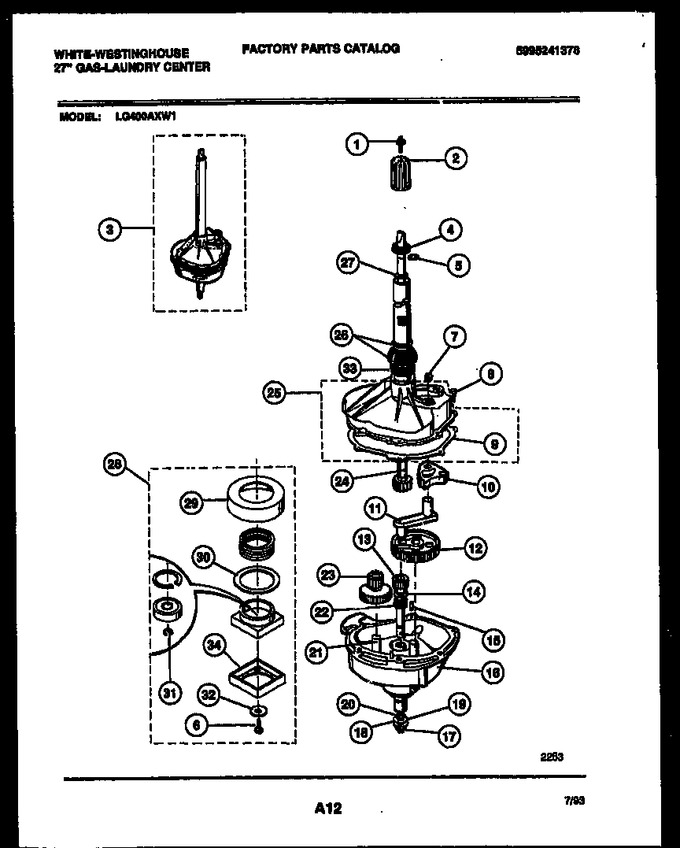 Diagram for LG400AXD1