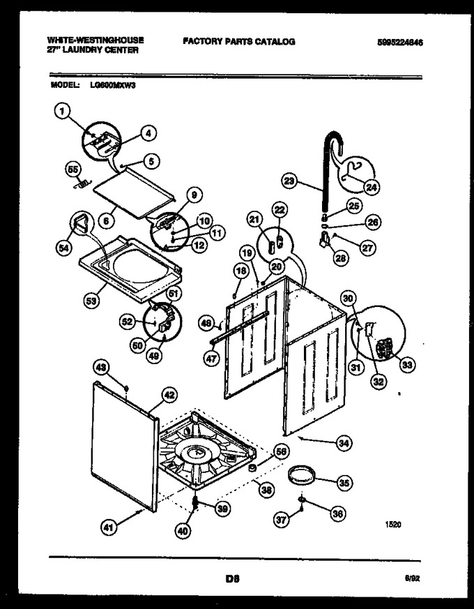 Diagram for LG600MXD3