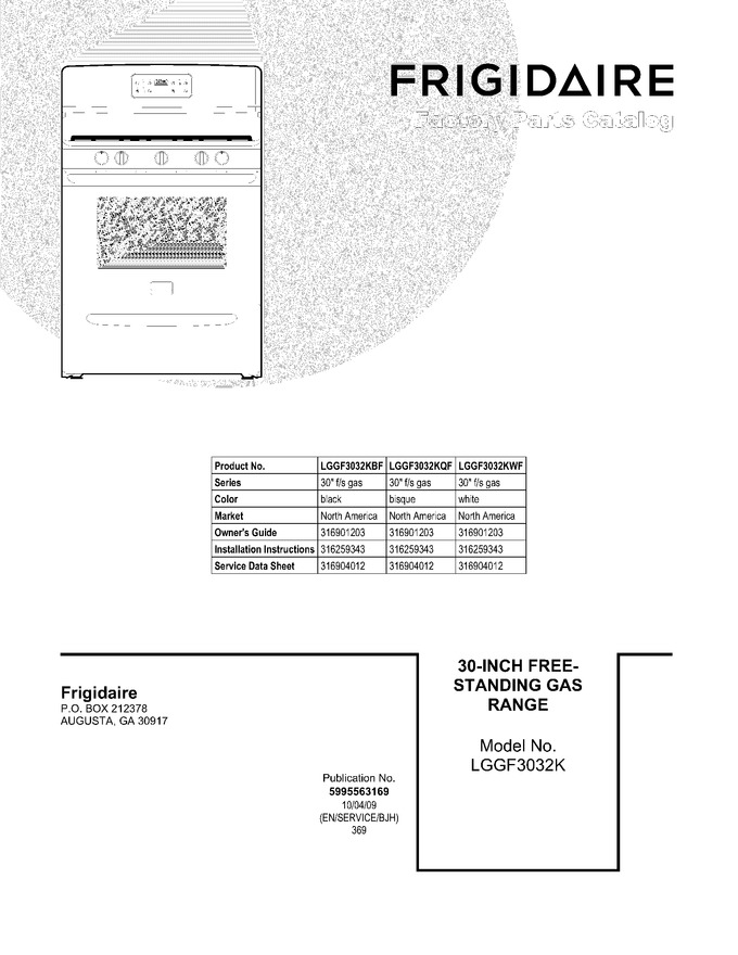 Diagram for LGGF3032KBF
