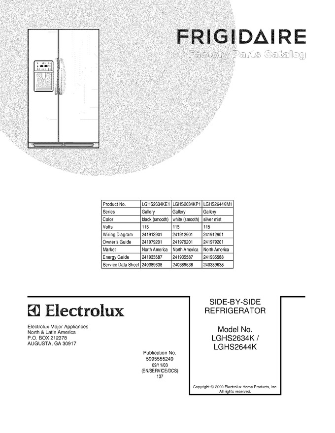 Diagram for LGHS2634KP1