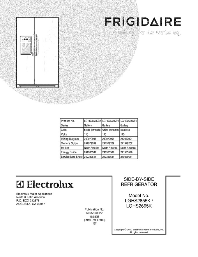 Diagram for LGHS2655KE2