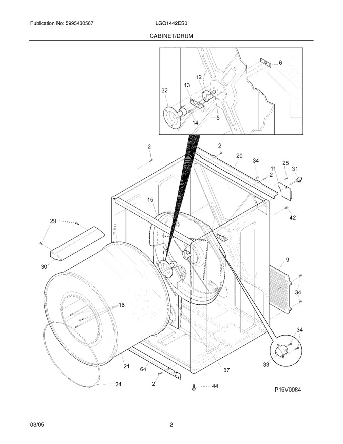 Diagram for LGQ1442ES0