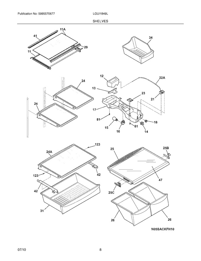 Diagram for LGUI1849LE0