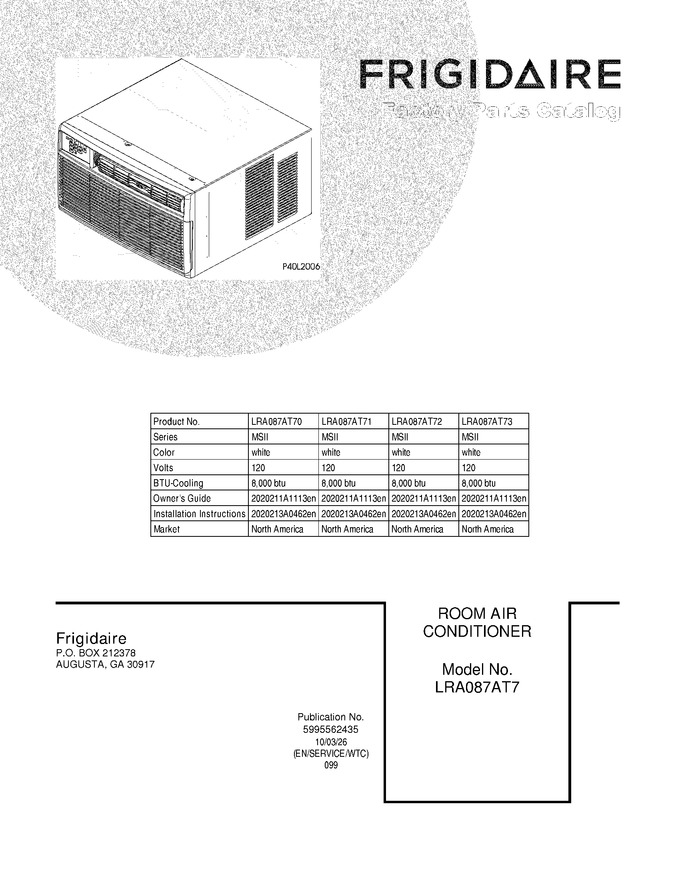 Diagram for LRA087AT70