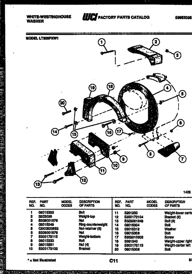 Diagram for LT200PXW1