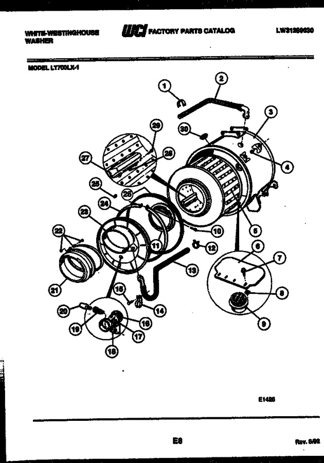 Diagram for LT700LXW1