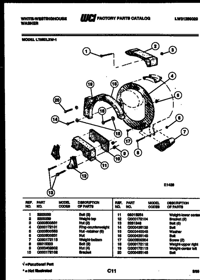 Diagram for LT800LXW1