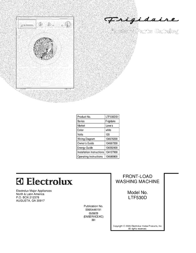 Diagram for LTF530DS1