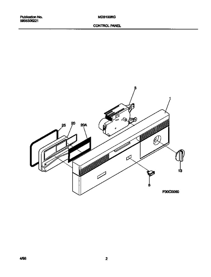 Diagram for MDB100RGW0