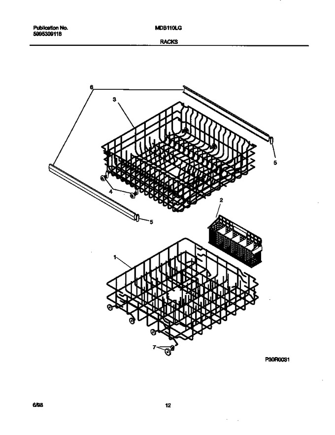 Diagram for MDB110LGW0