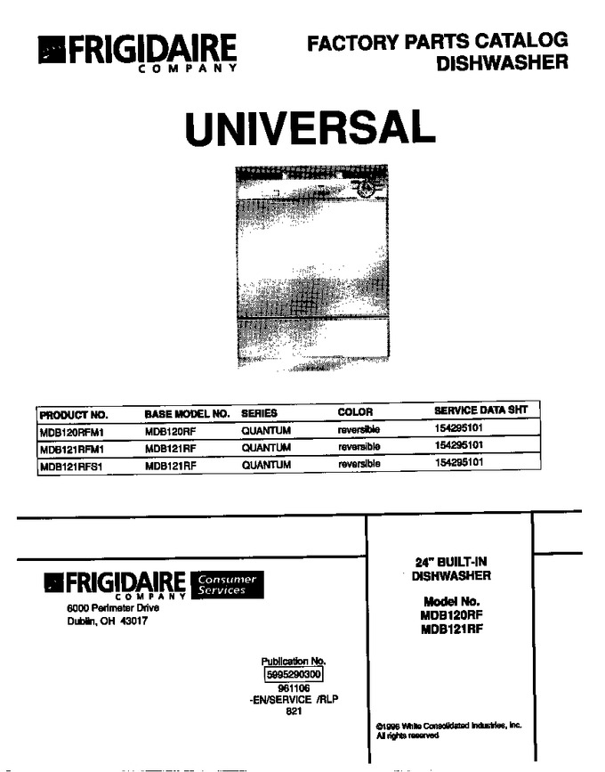 Diagram for MDB120RFM1