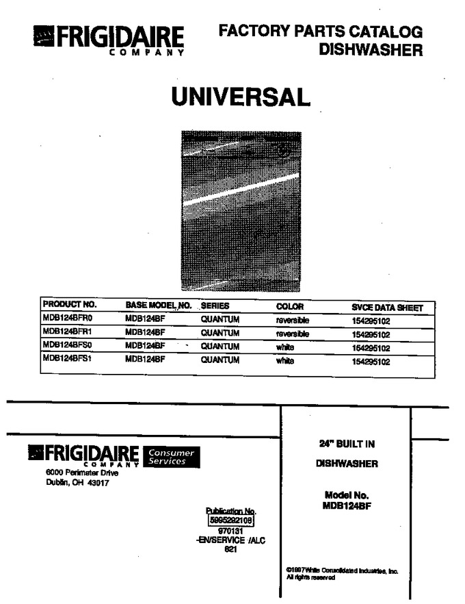 Diagram for MDB124BFS0