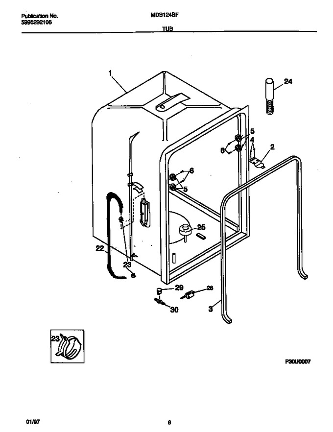 Diagram for MDB124BFR1