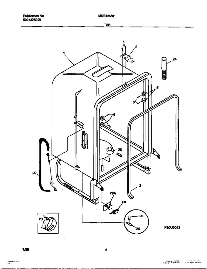 Diagram for MDB125RHD0