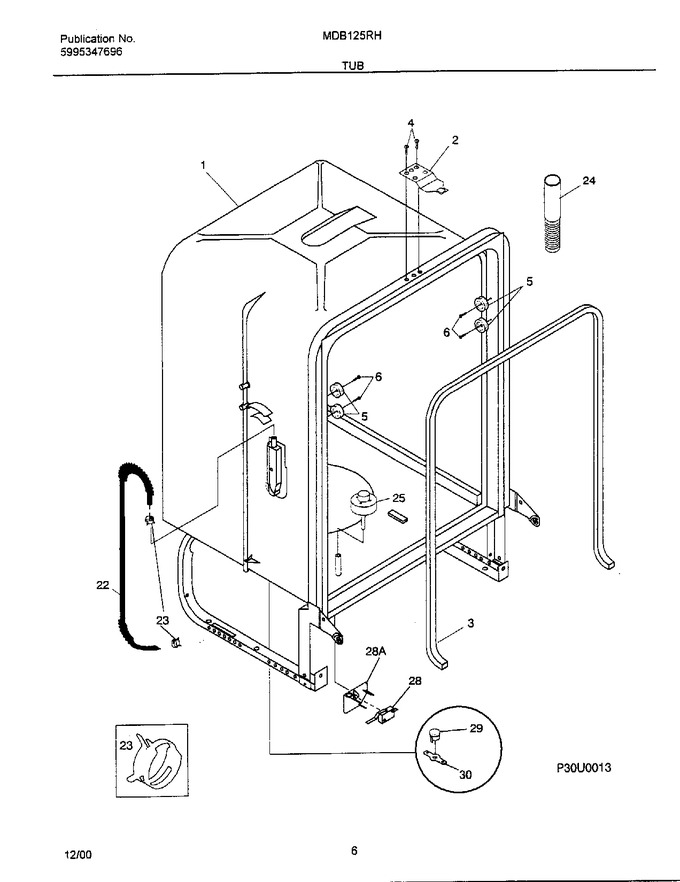 Diagram for MDB125RHD1