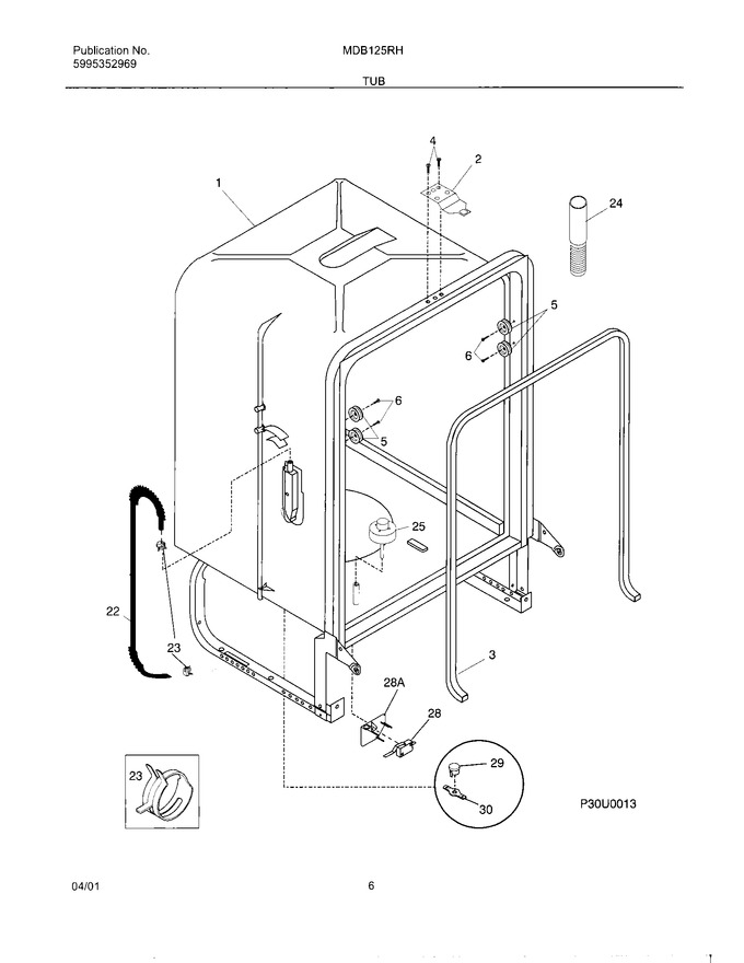 Diagram for MDB125RHD2