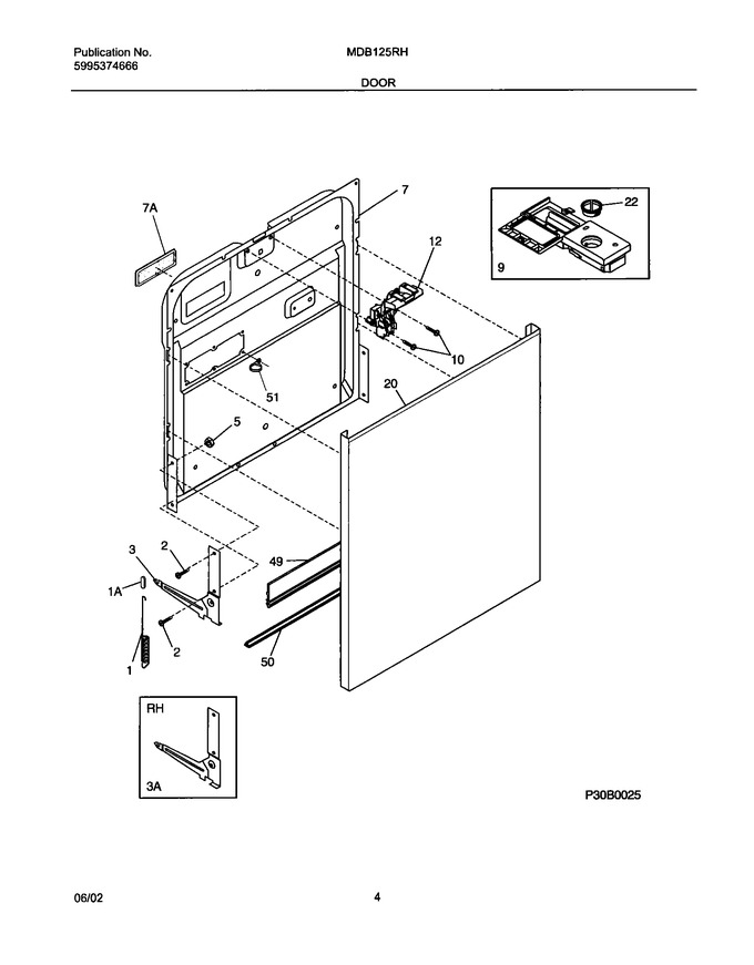 Diagram for MDB125RHS3