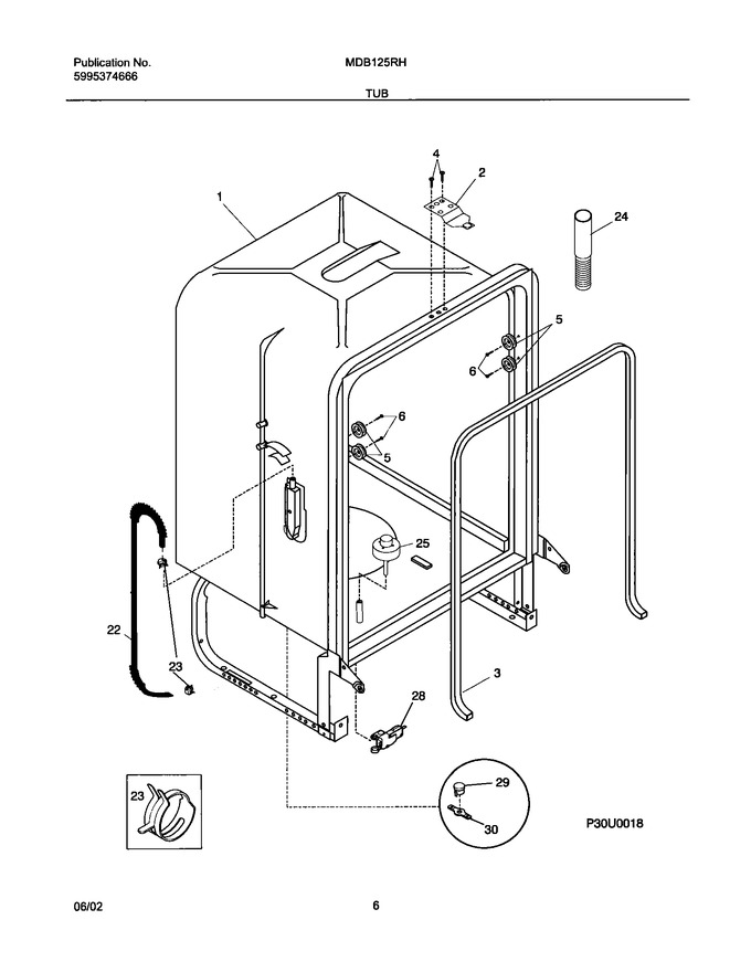 Diagram for MDB125RHS3