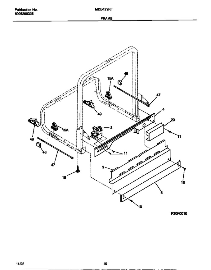 Diagram for MDB421RFR1