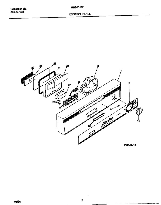 Diagram for MDB631RFR0