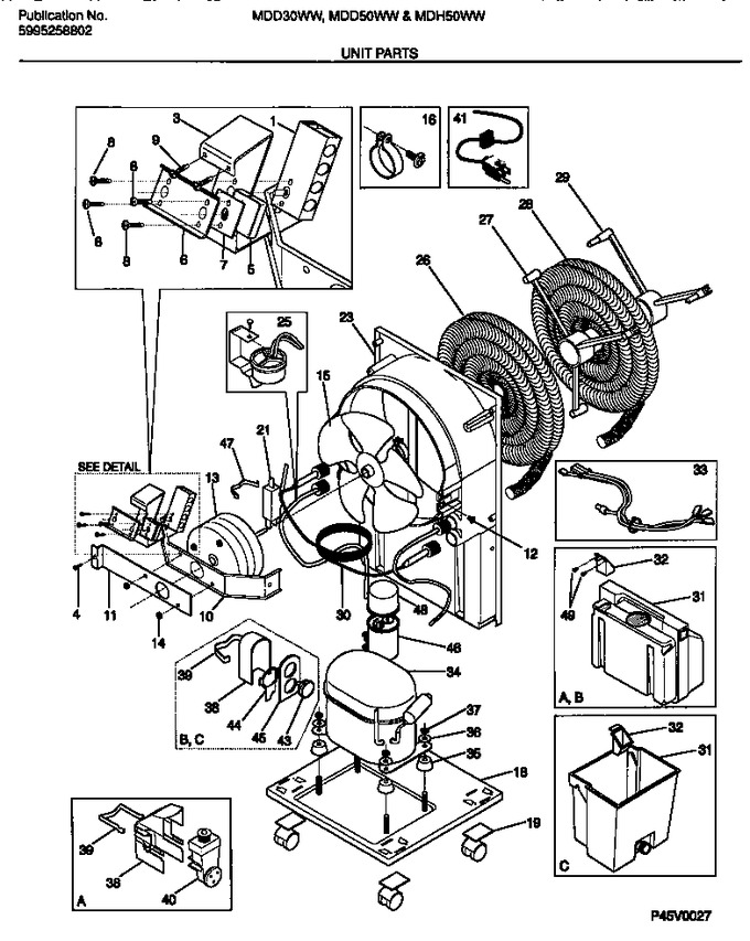 Diagram for MDH50WW1