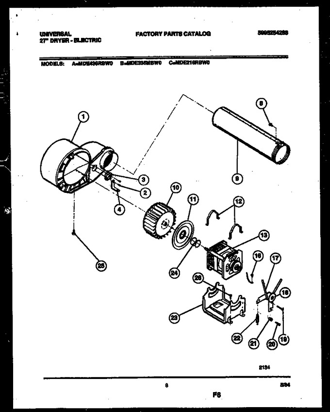 Diagram for MDE216RBW0