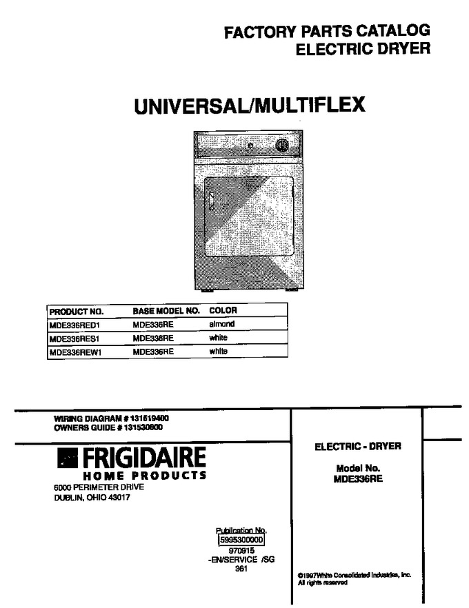 Diagram for MDE336RES1