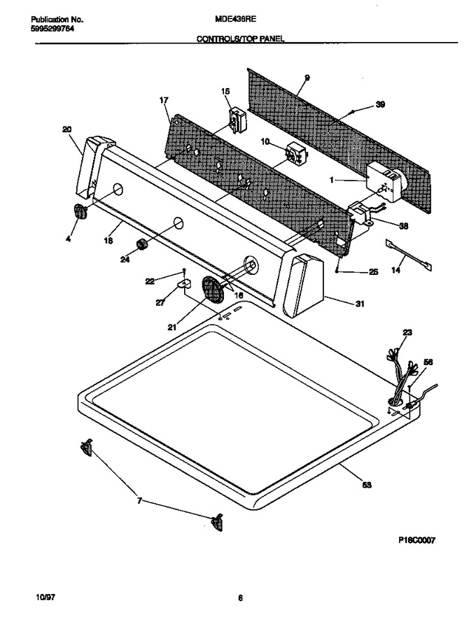 Diagram for MDE436REW1